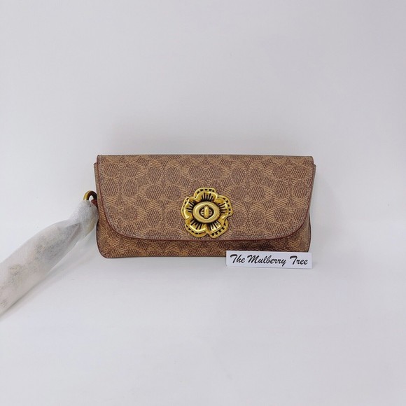 Coach Accessories Coach 8948 Tea Rose Sunglass Case Bag Charm In